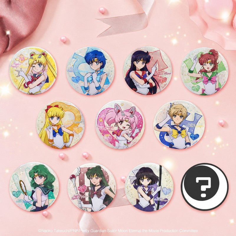 Officially Licensed Sailor Moon Eternal Tin Badge Blind Box