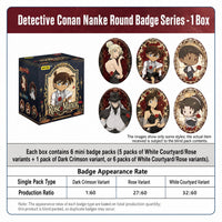 Officially Licensed Detective Conan Rose Manor Badge Series