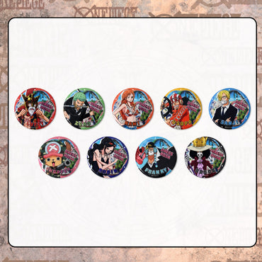 One Piece Wave 14 Dressrosa Arc Badge Blind Box