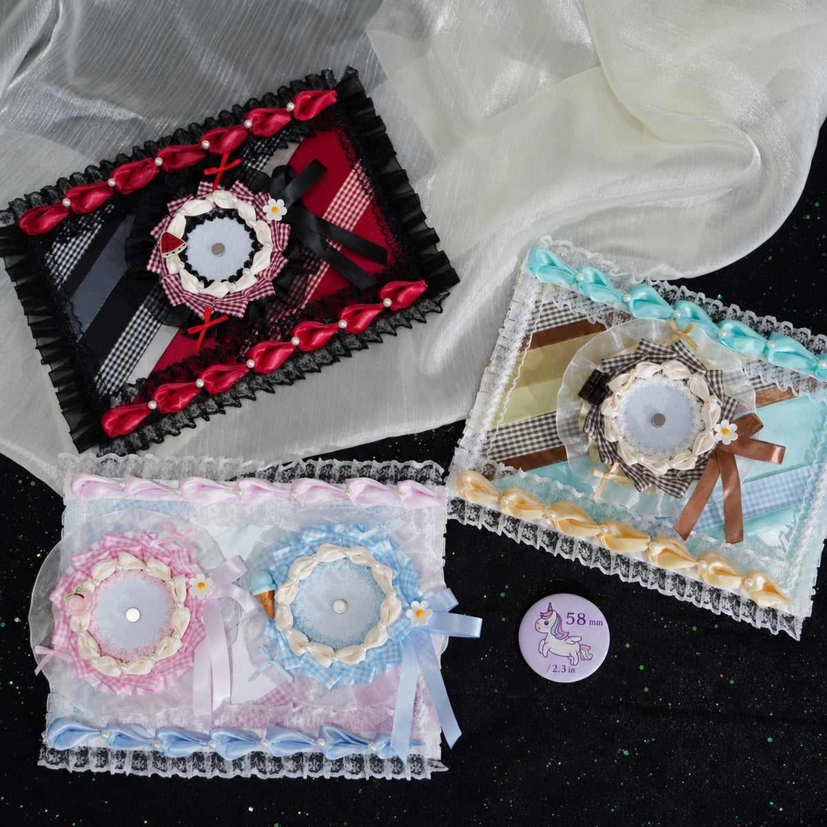 Handmade Cream Patchwork Ita Bag Board Decor
