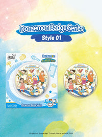 Officially Licensed Doraemon Nobita's Art World Tales Badge