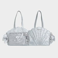 BerryQ Ariel Shell Ita Bag with Pearl Accents