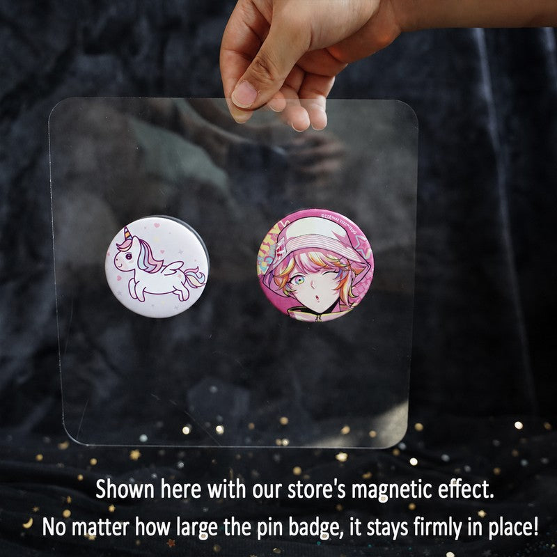 Customizable PVC Ita Bag Insert Board for Badges