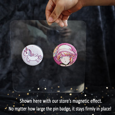 Customizable PVC Ita Bag Insert Board for Badges