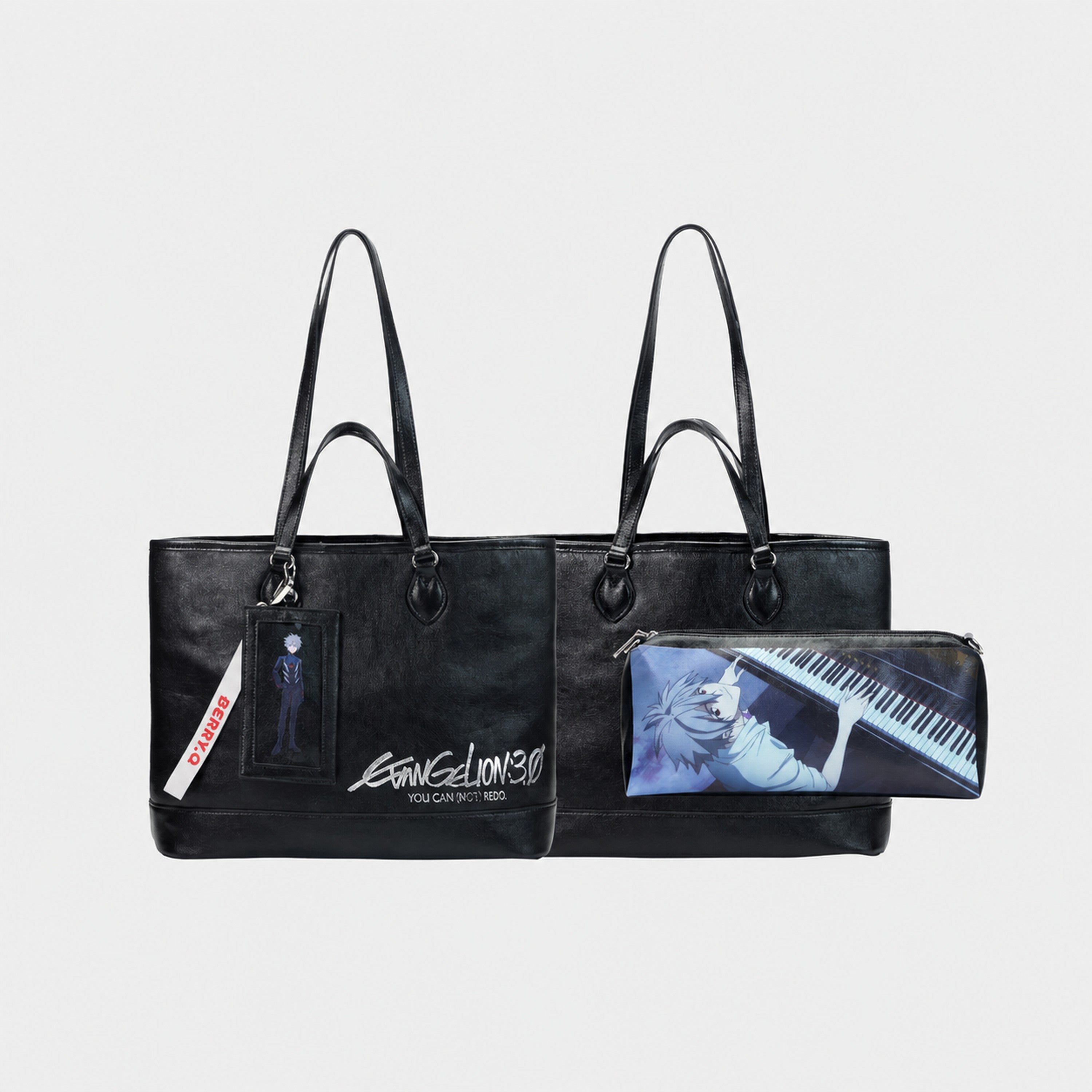 BerryQ x Neon Genesis Evangelion Large Tote Bag Set