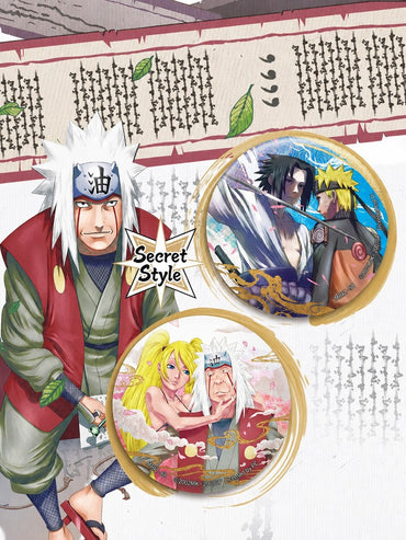 Officially Licensed Naruto Shippuden Tin Badge Blind Pack