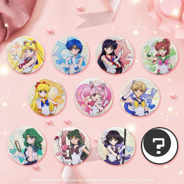Officially Licensed Sailor Moon Eternal Tin Badge Blind Box