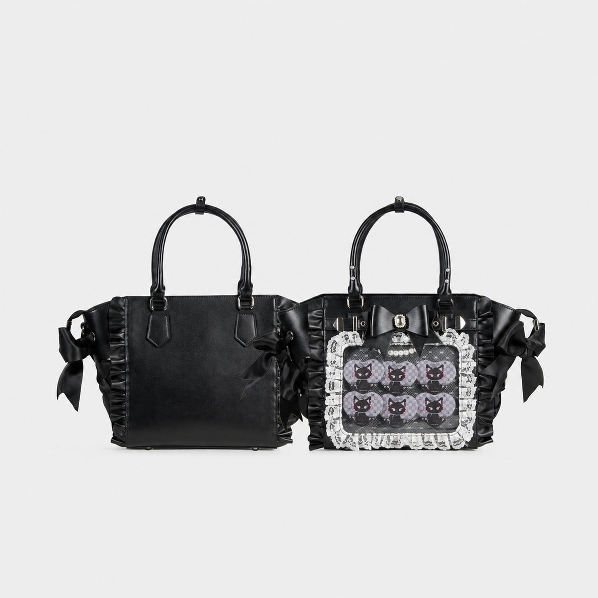 BerryQ x Fluffy Heart Alice on Wednesday Lace Ita Bag