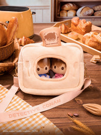 Officially Licensed Detective Conan Toast Crossbody Bag