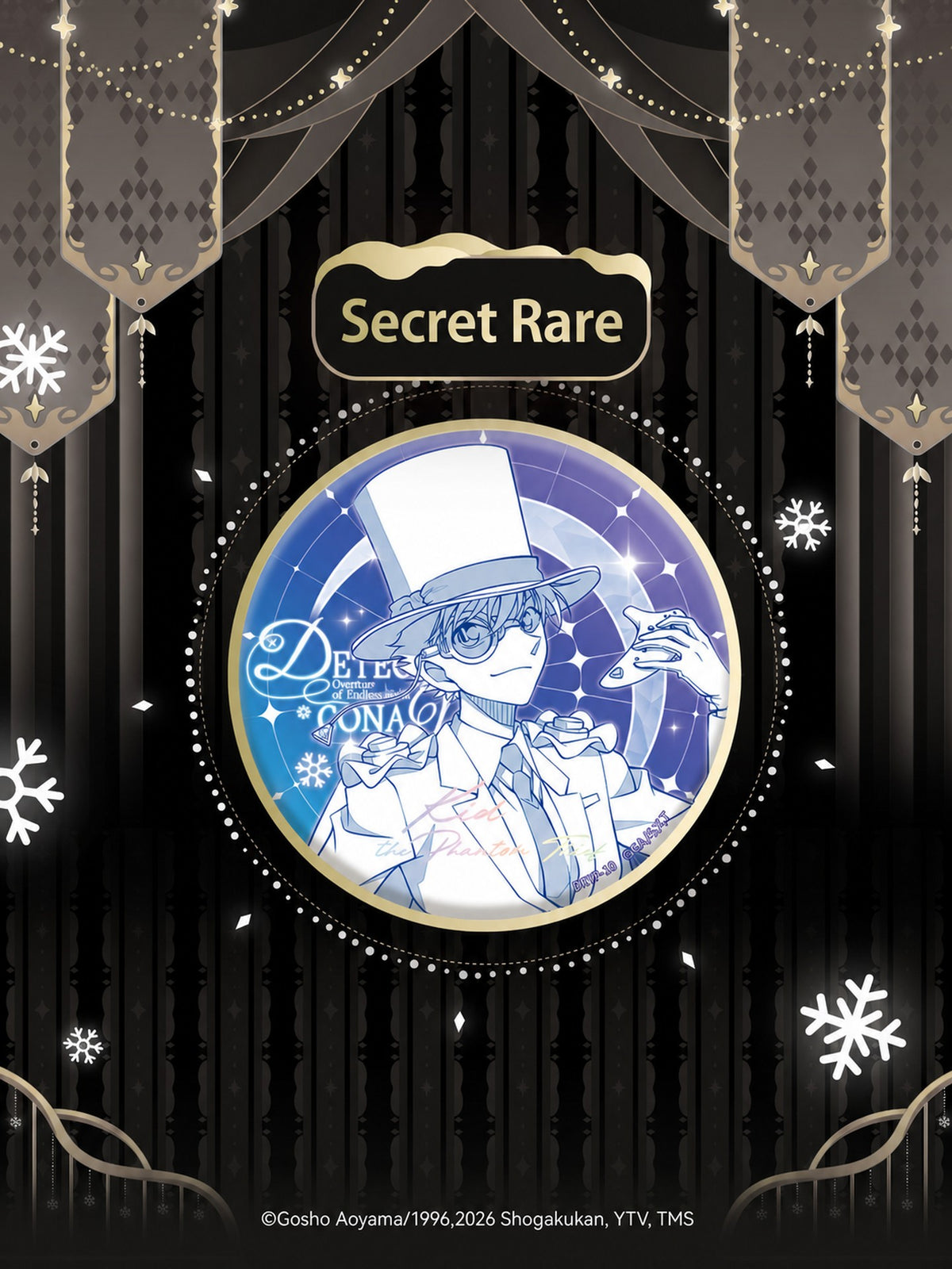 Officially Licensed Detective Conan Overture Badge