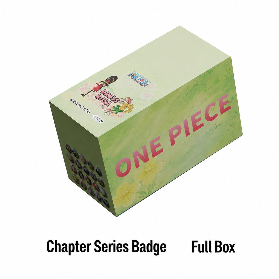One Piece Wave 14 Dressrosa Arc Badge Blind Box