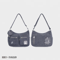 Officially Licensed Evangelion Denim Ita Crossbody Bag