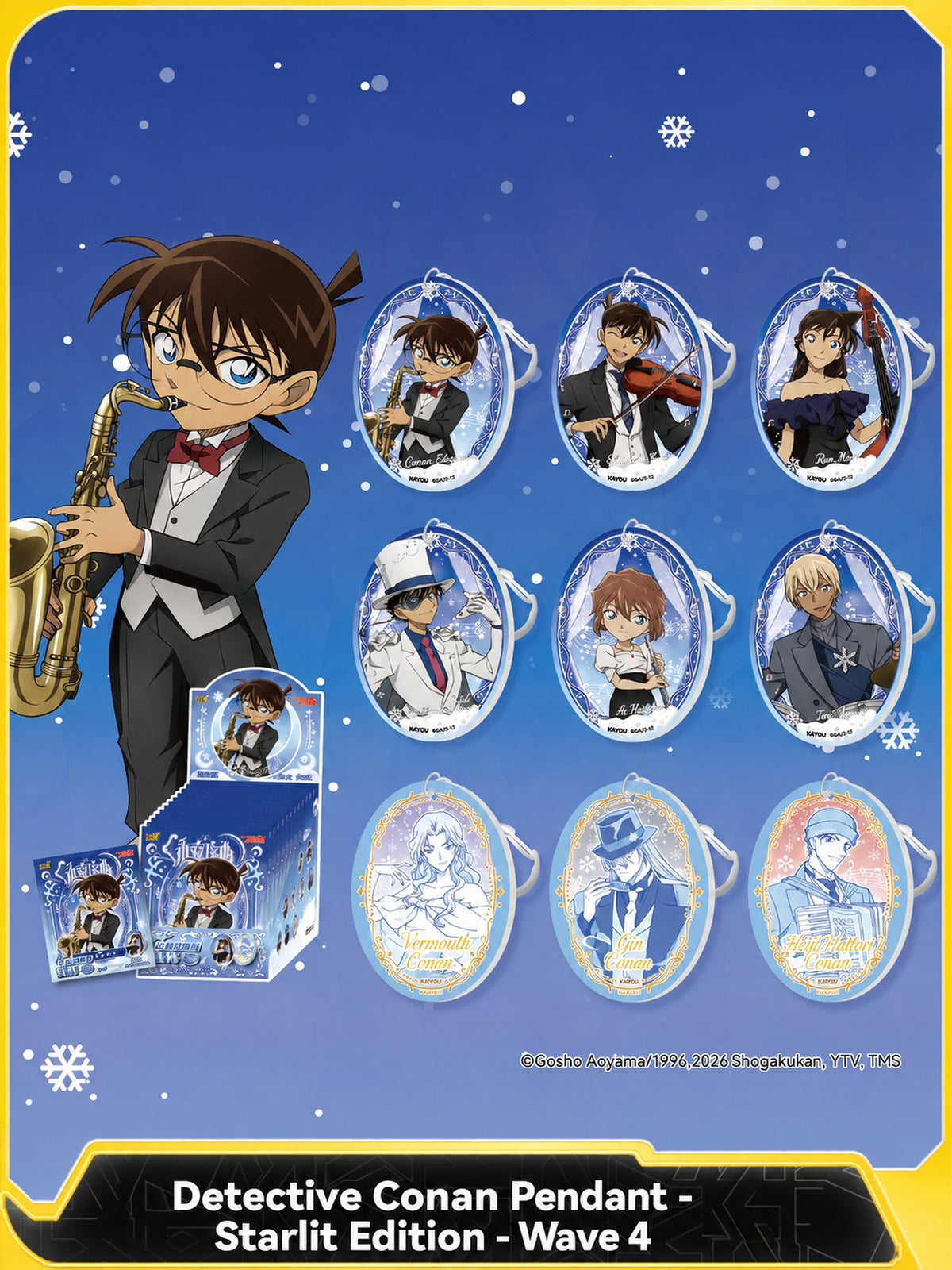 Officially Licensed Detective Conan Acrylic Charm (5 x 7 cm / 2 x 2.8 in)