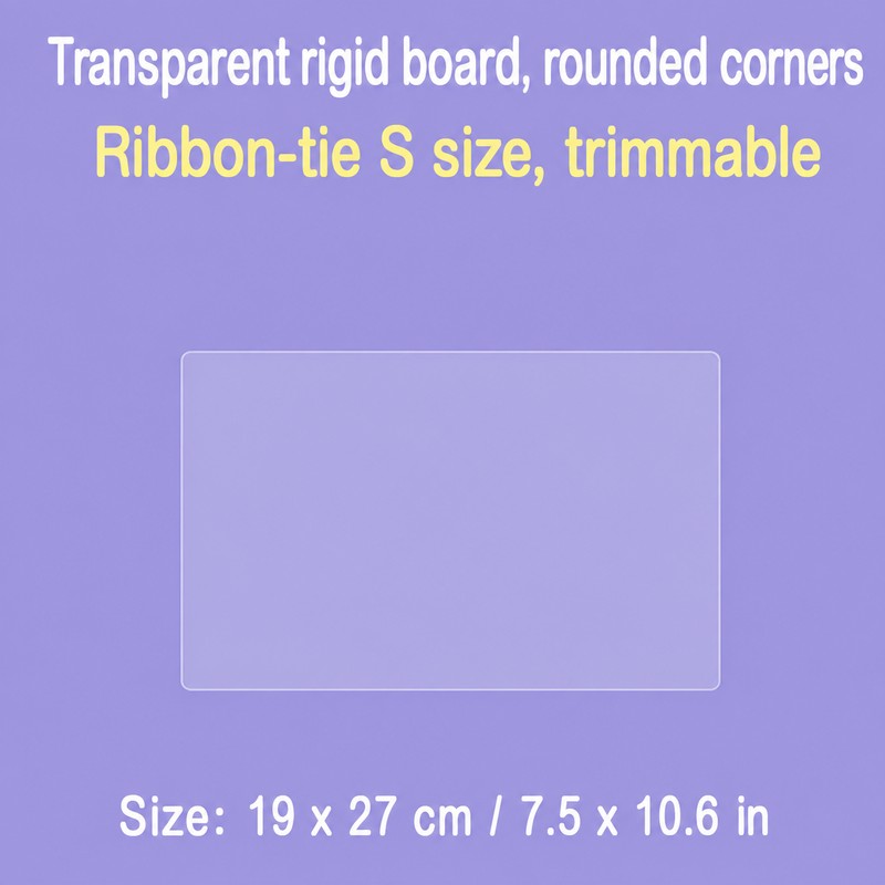 Customizable PVC Ita Bag Insert Board for Badges