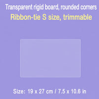 Customizable PVC Ita Bag Insert Board for Badges