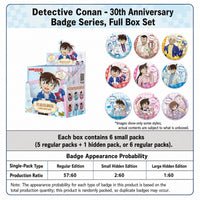 Officially Licensed Detective Conan 30th Anniversary Badges