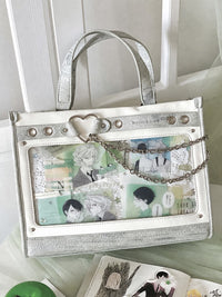 Banana & Guava Textured Chain of Love Pact Ita Bag
