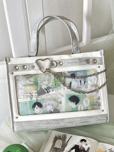 Banana & Guava Textured Chain of Love Pact Ita Bag