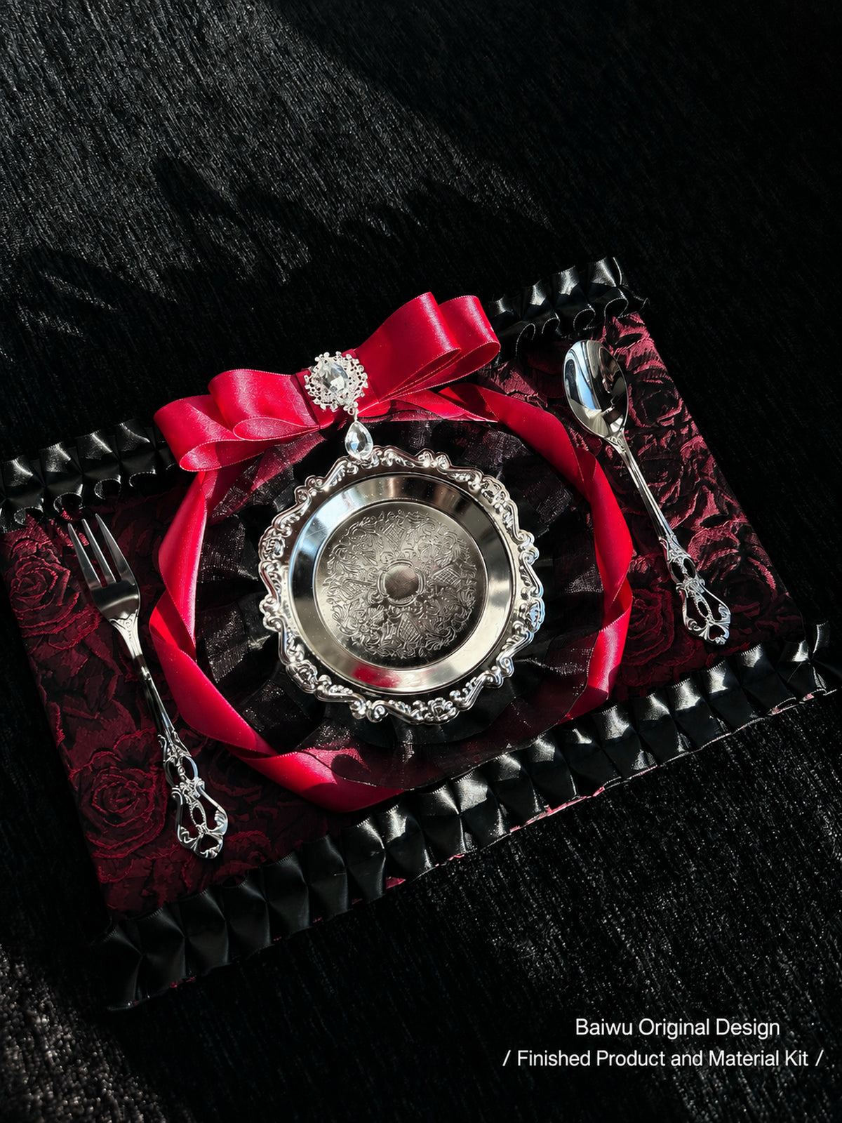 Baiwu Handmade Gothic Ita Board Insert for Ita Bags