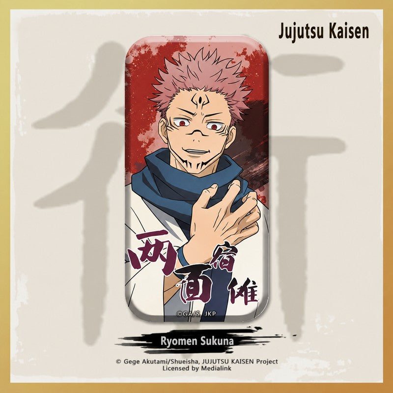 Officially Licensed Jujutsu Kaisen Square Tin Badge
