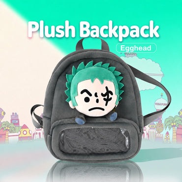 Officially Licensed One Piece Egghead Plush Backpack