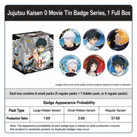 Officially Licensed Jujutsu Kaisen 0 Tinplate Badge