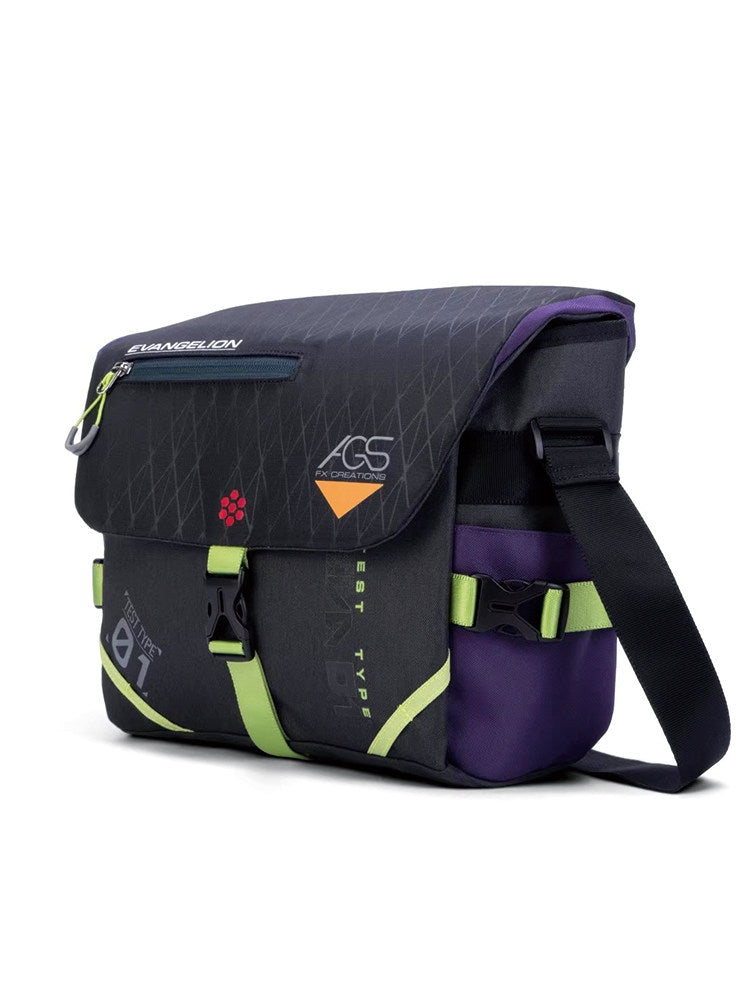 Evangelion EVA Unit-01 NERV Nylon Crossbody Bag