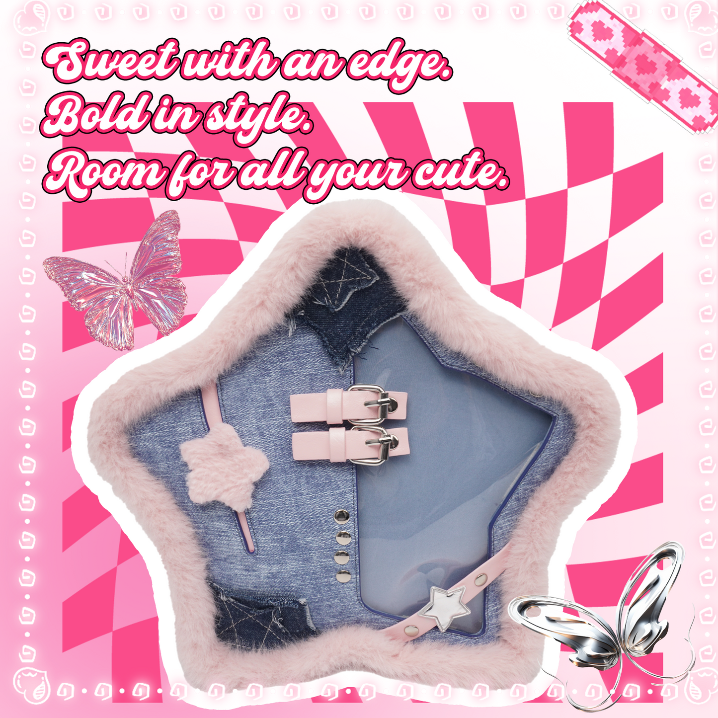 Starry Bag – Display Shoulder Bag for Plushies & Charms
