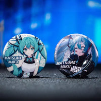 Hatsune Miku Goods Moeyu Hatsune Future Technology Series Badge Miku Anime