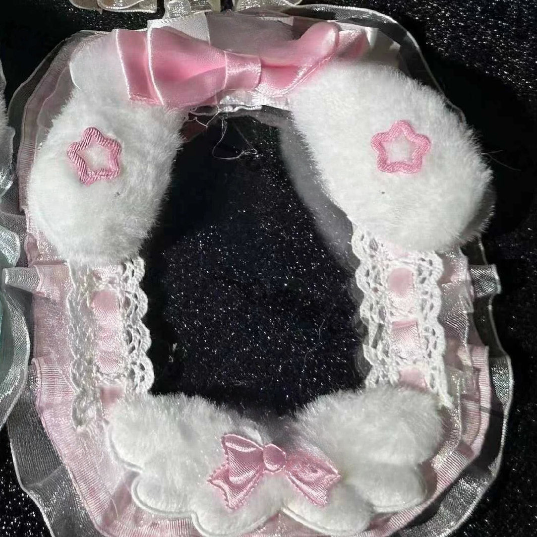Original Lace Fabric Card Holder