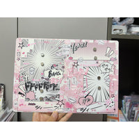 (Custom size) Manga Speech Bubble Itabag Insert — Fits 2 To 4 Badges Perfectly — Original Handmade Ita Board