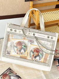 Banana & Guava Textured Chain of Love Pact Ita Bag