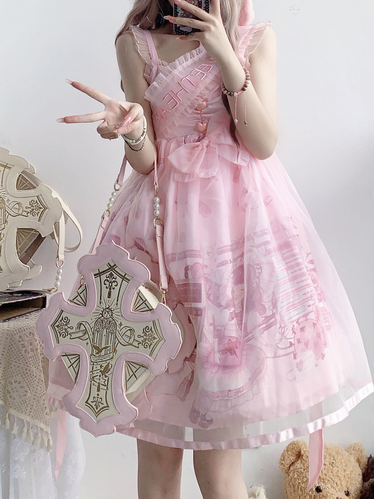 Morning Glory Temple Morning Prayer Lolita Ita Bag