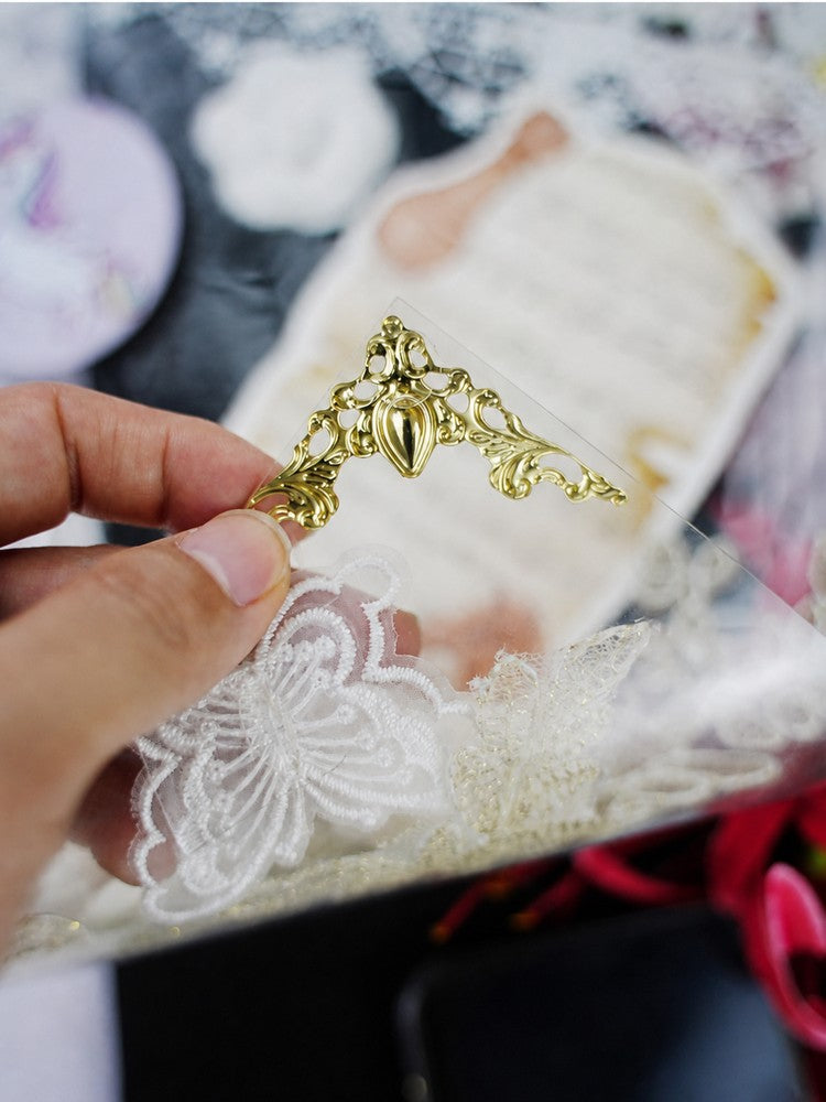 Pinkymilk Metal Ita Bag Corner Decorations for DIY