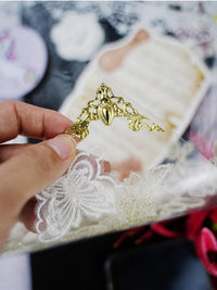 Pinkymilk Metal Ita Bag Corner Decorations for DIY