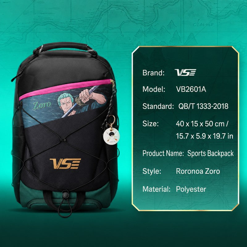 One Piece Badminton Backpack with Shoe Compartment