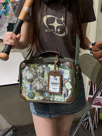 Morning Glory Cute Journey Retro Ita Crossbody Bag