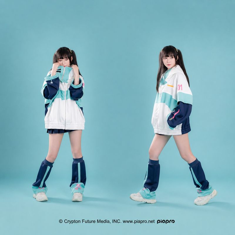 Officially Licensed Hatsune Miku Future Rhythm Windbreaker