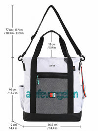 FIRE FIRST x RADIO EVA Large Water-Repellent Tote Bag