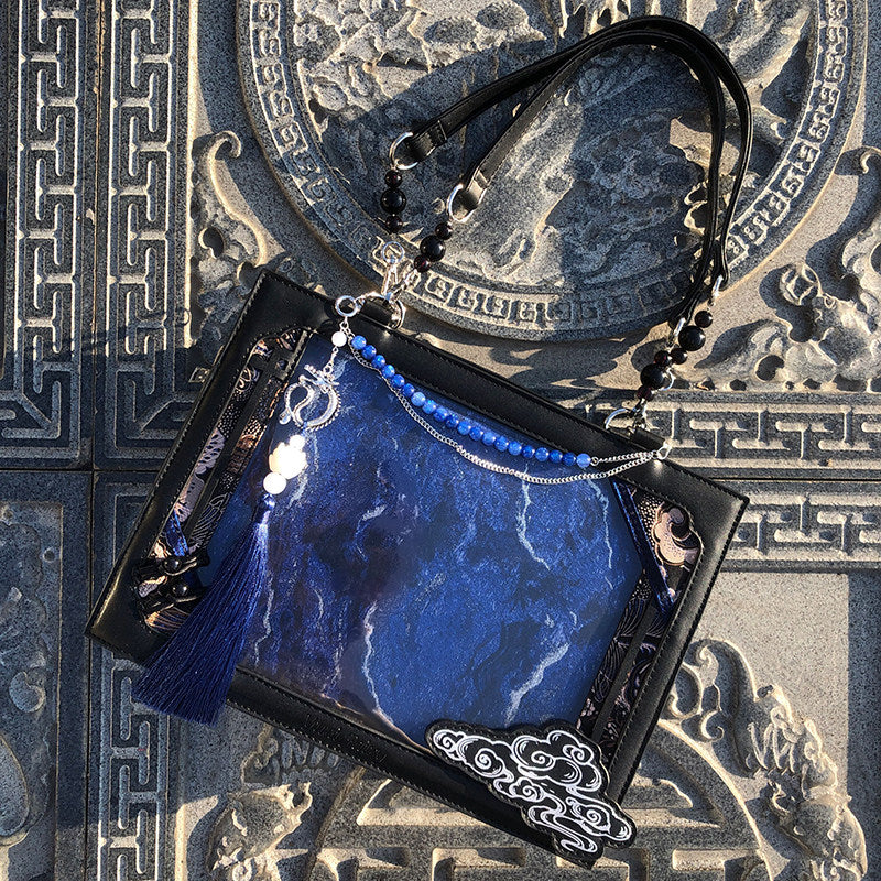 Feilong Zaitian Chinese-Style Ita Bag with Window