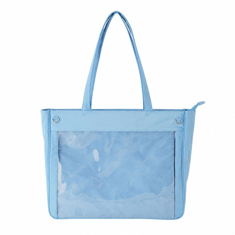 WEGO HARAJUKU L Hobo Ita Shoulder Bag for Badges