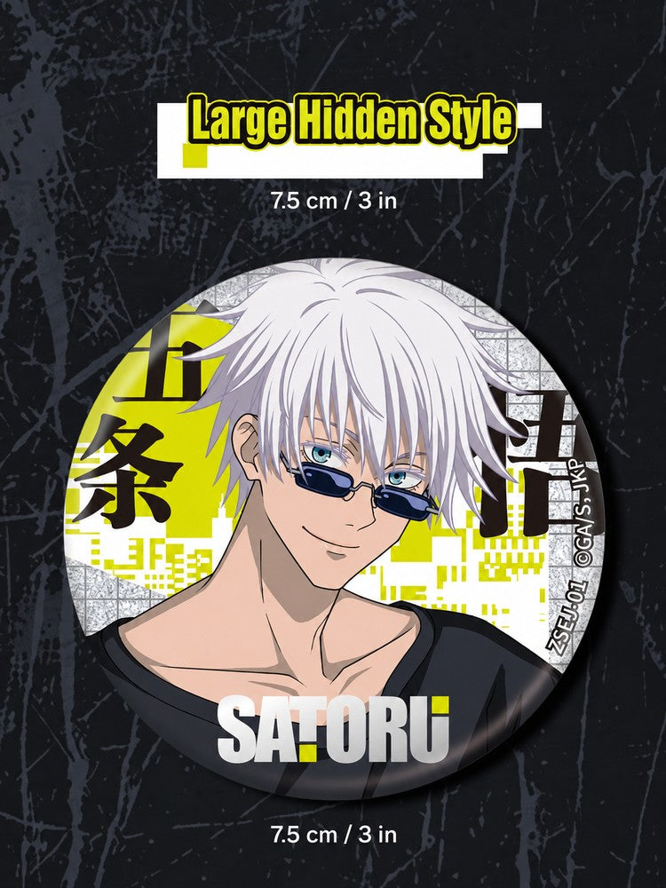 Officially Licensed Jujutsu Kaisen Tinplate Badge Series