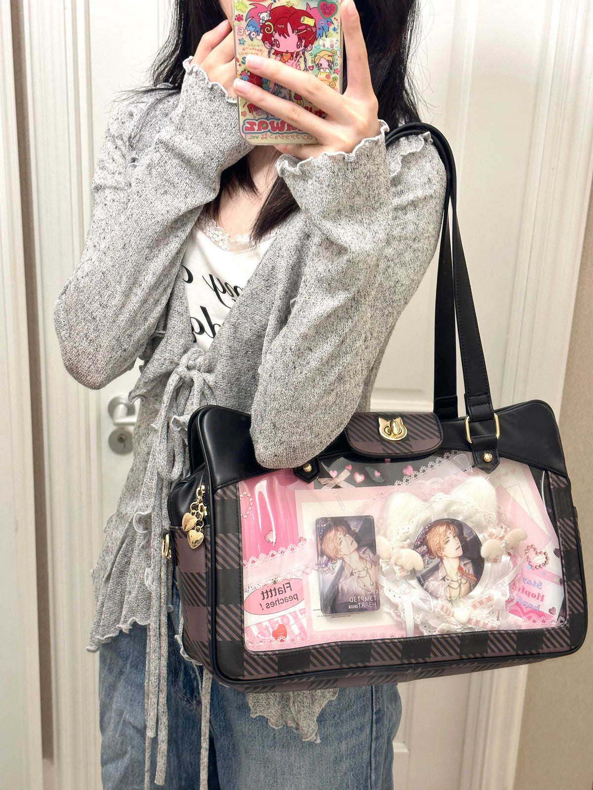 Morning Glory Large Capacity Convertible Ita Bag