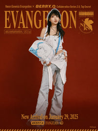 Evangelion x BERRY.Q Character Print Crossbody Bag