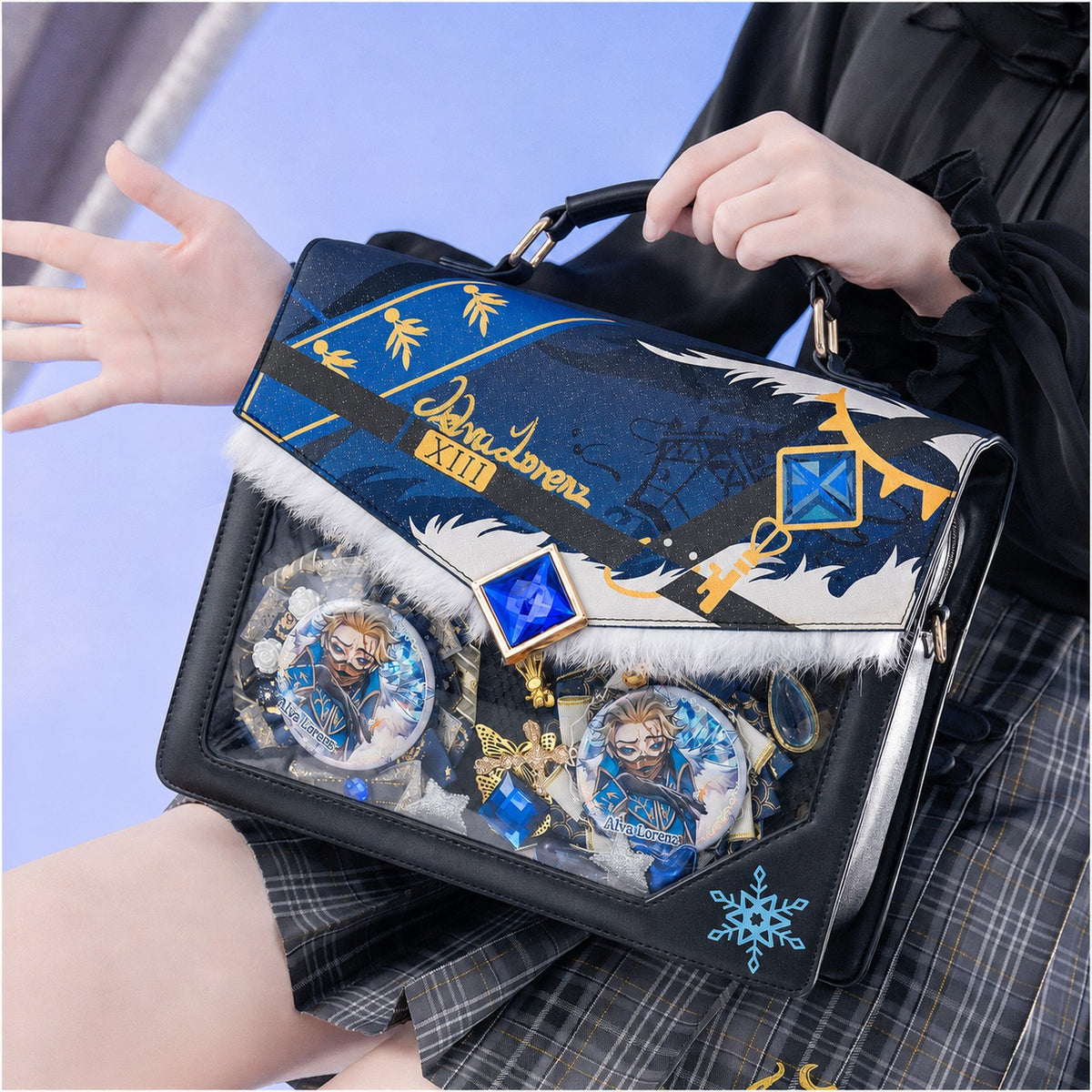 Identity V Hermit Cosplay PU Ita Backpack - Chushoumao