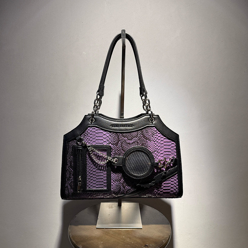 Yuni Yoyo Dark Goth Punk Ita Crossbody Shoulder Bag