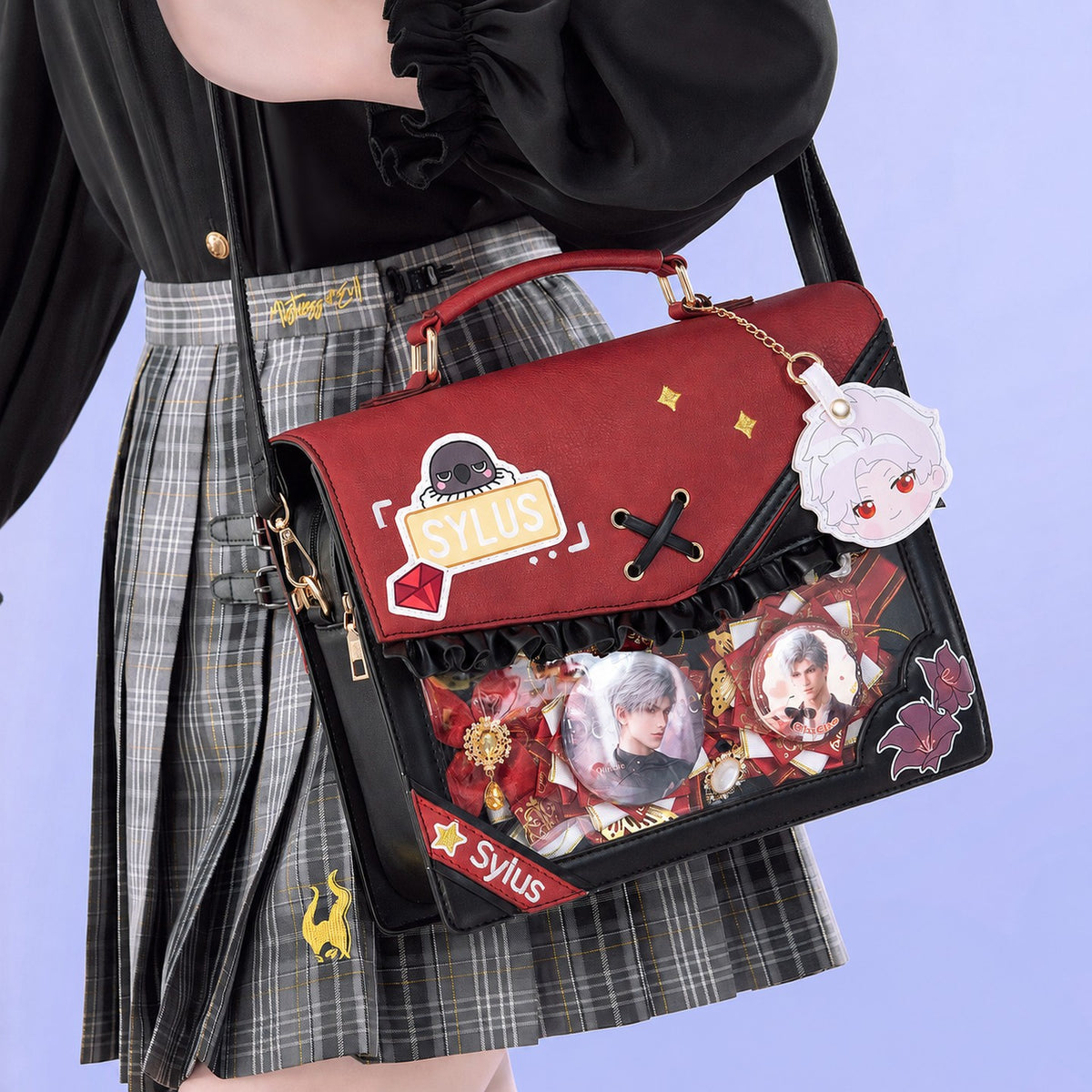 Love and Deepspace Sylus PU Leather Ita Backpack