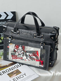 Banana & Guava Structured Ita Bag with Display Window