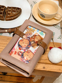 Morning Glory Bow Ita Crossbody Bag in PU Leather