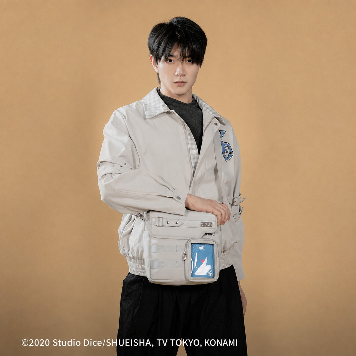 Officially Licensed Yu-Gi-Oh! Duel Monsters Seto Kaiba Messenger Bag